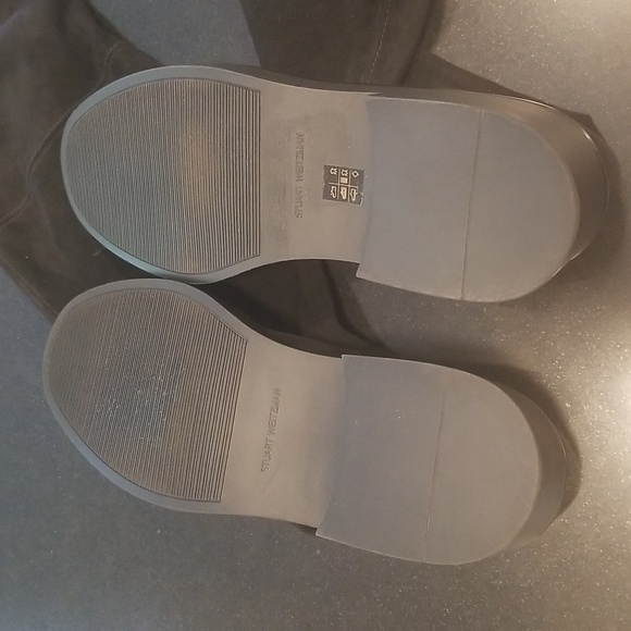 đź’•STUART WEITZMANđź’• Mara Over the Knee Boot ~ Black Suede 8.5 New Without Box - Picture 14 of 16